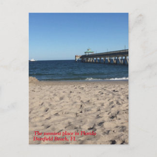 Deerfield Beach, Fl - Post card