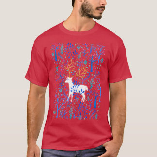 Deericorn In Blue family T-Shirt
