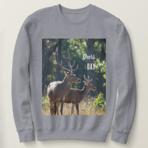 Deers Day Long Sleeves Top