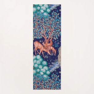 Deers in The Forest, William Morris Yoga Mat