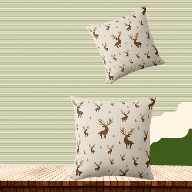Deers pattern cushion (Creator Uploaded)