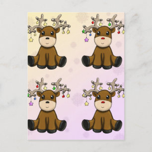 Deers Postcard