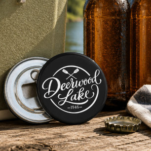 Deerwood Lake 1946 Vintage Lake Life Bottle Opener
