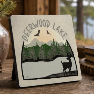 Deerwood Lake Deer Inspirivity Plaque
