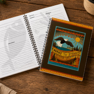 Deerwood Lake Whimsica Eagle Recipe Notebook