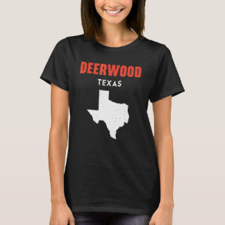 Deerwood Texas USA State America Travel Texas T-Shirt