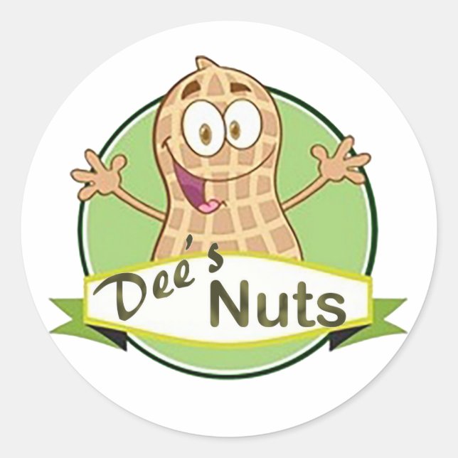 Dee's Nuts Stickers (Front)