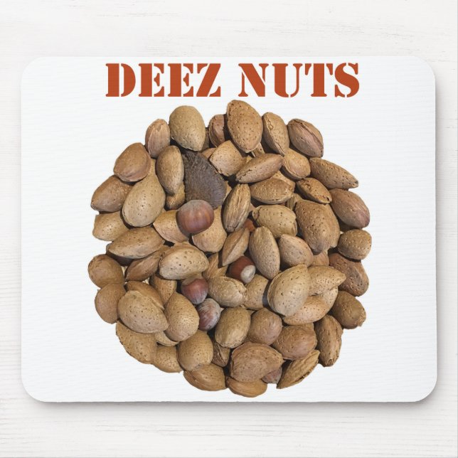 Deez Nuts Mouse Pad (Front)