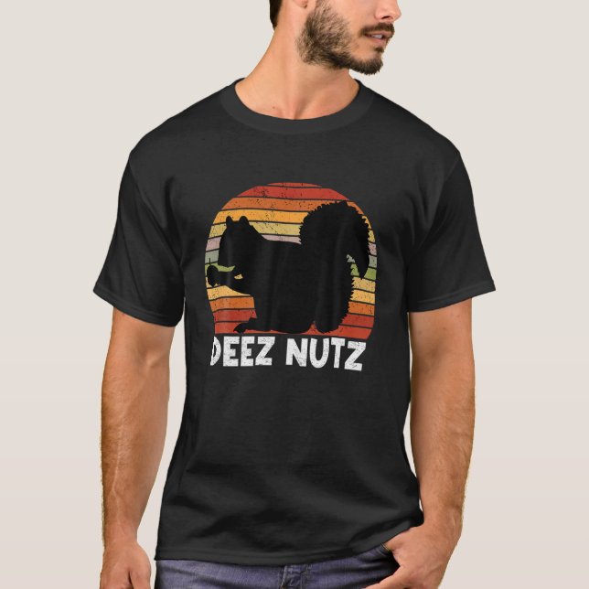 Deez Nuts Nutcracker Christmas Pajama Funny Ugly X T-Shirt (Front)