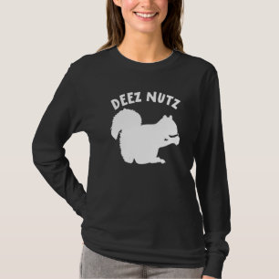 Deez Nuts Nutcracker Christmas Pajama Funny Ugly X T-Shirt