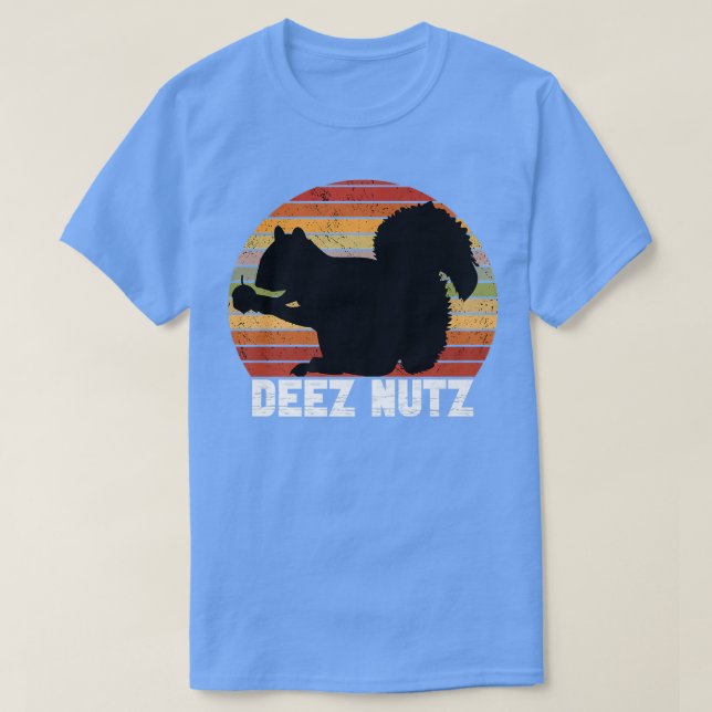Deez Nutz Christmas Gopher Funny Saying Dees Nutz  T-Shirt (Design Front)
