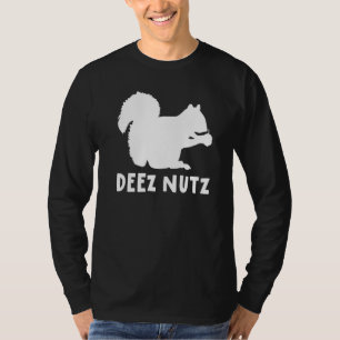 Deez Nutz Christmas Gopher Saying Dees Nutz Ugly T-Shirt