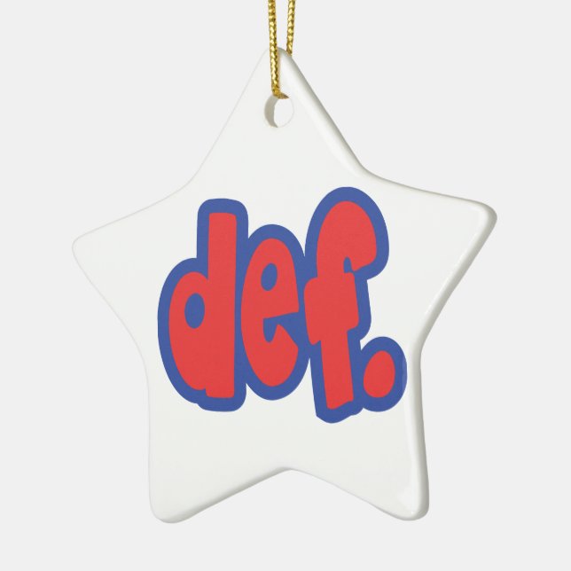 def. ceramic tree decoration (Left)