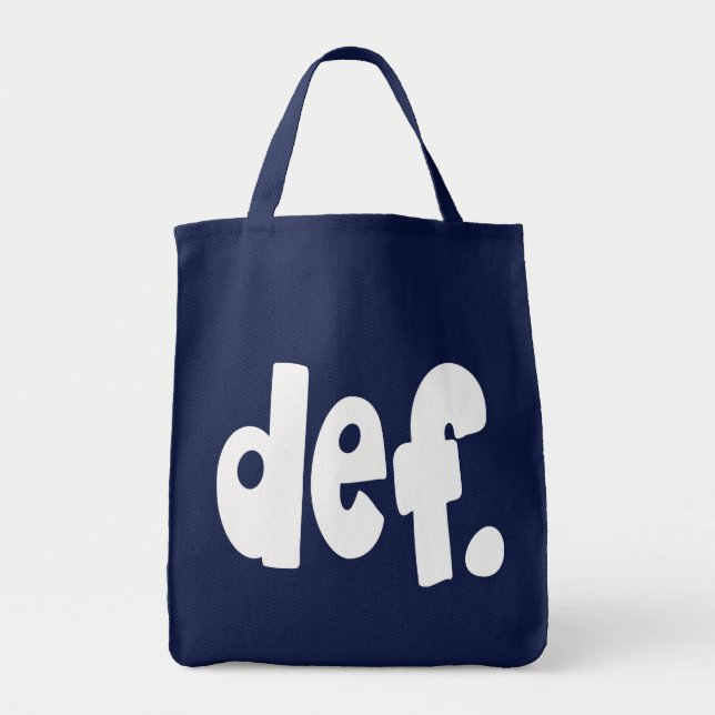 def. tote bag (Front)