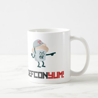 Defcon YUM! Chewmee, Logo and YUMBomb mug