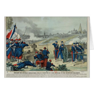Defeat of the Rebels Entrenched in the Cemetery