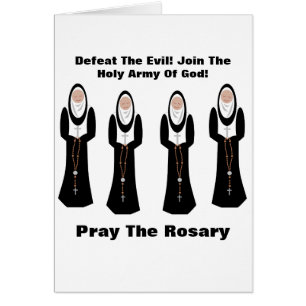 Defeat the evil...Pray the rosary