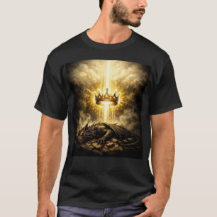 Defeated dragon by King Jesus T-Shirt