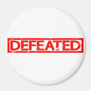 Defeated Stamp Magnet