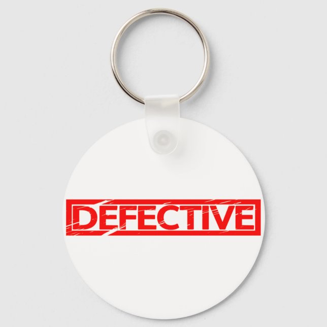 Defective Stamp Key Ring (Front)