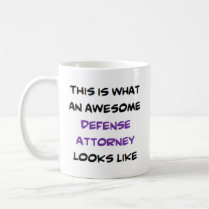 defence attorney, awesome coffee mug