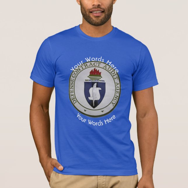 Defence Contract Audit Agency Shield T-Shirt (Front)