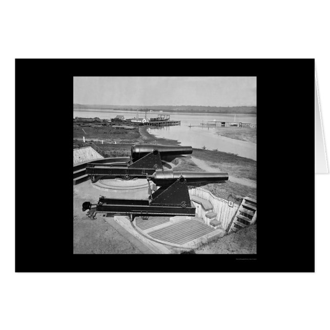 Defence Guns in Alexandria, VA 1862 (Front Horizontal)