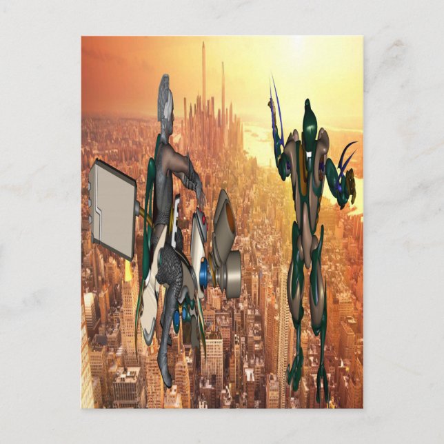 Defence of Planet Earth Postcard (Front)