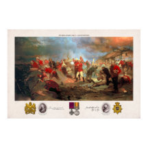 Defence of Rorke's Drift Signature Poster