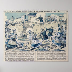 Defence of Tuyen Quang, 14th February 1885 Poster