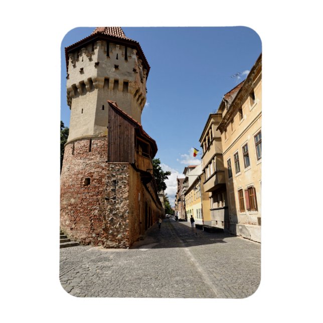 defence tower sibiu hermannstadt romania magnet (Vertical)