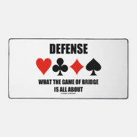 Defence What The Game Of Bridge Is All About