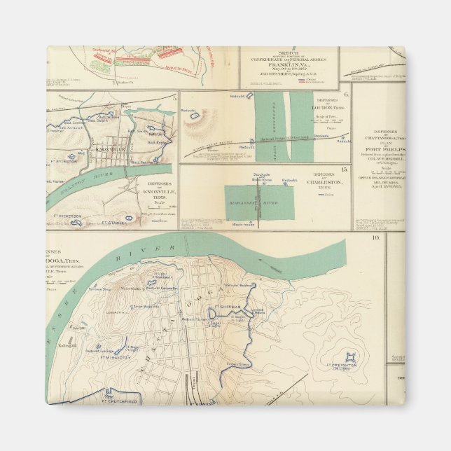 Defences Chattanooga Magnet (Front)