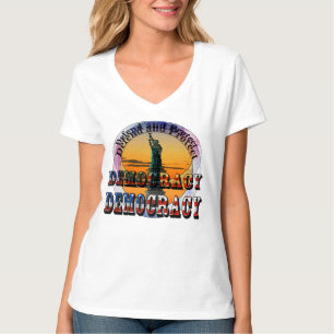 Defend and Protect DEMOCRACY T-Shirt