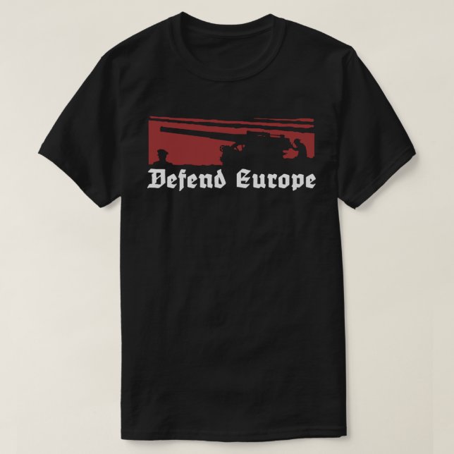 Defend Europe T-Shirt (Design Front)