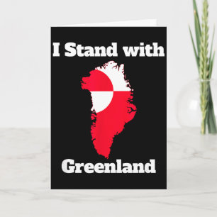 Defend Greenland - Not For Sale I Stand With Free Card