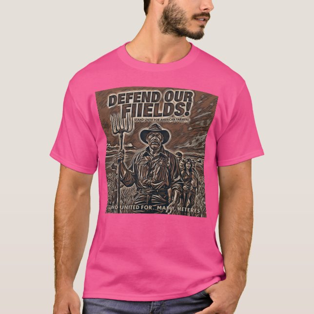 Defend our fields - unique T-Shirt (Front)