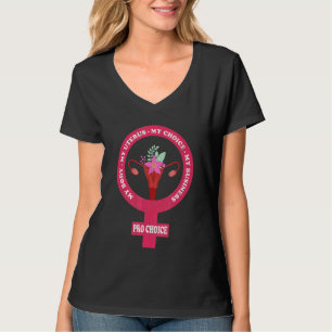 Defend Roe V Wade Pro Choice Abortion Rights Femin T-Shirt