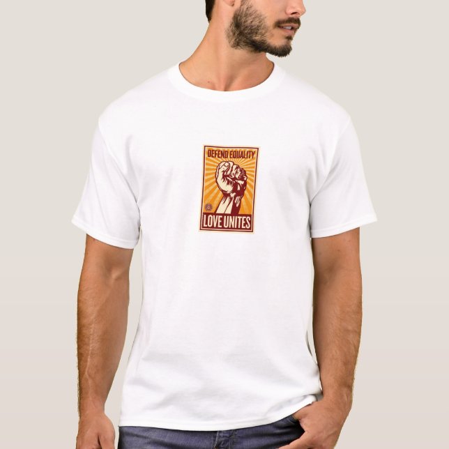 defendequality_shepardfaire_2 - Customised T-Shirt (Front)