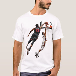 Defender 23 Basketball Block Shot Action Sports T-Shirt