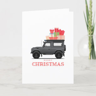Defender Adventure Folded Holiday Card