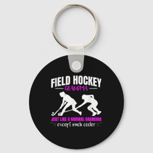 Defender Field Hockey Grandma Just Like A Normal G Key Ring