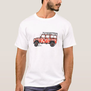 Defender in orange T-shirt