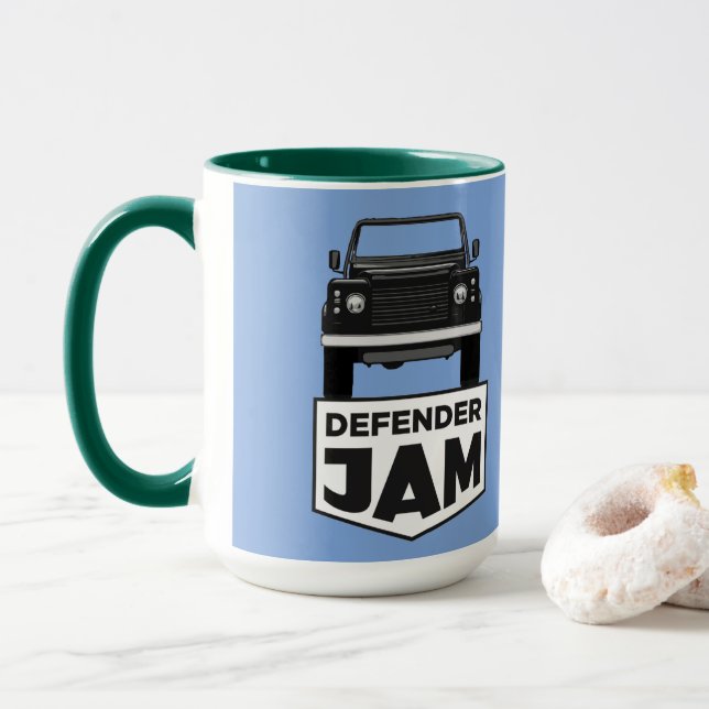 DEFENDER JAM MUG (With Donut)