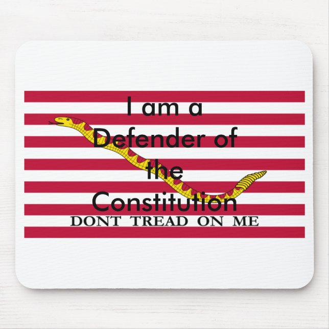 Defender of the Constitution mouse pad #1 (Front)