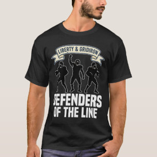 DEFENDERS OF THE LINE - NEW ENGLAND FOOTBALL T-Shirt