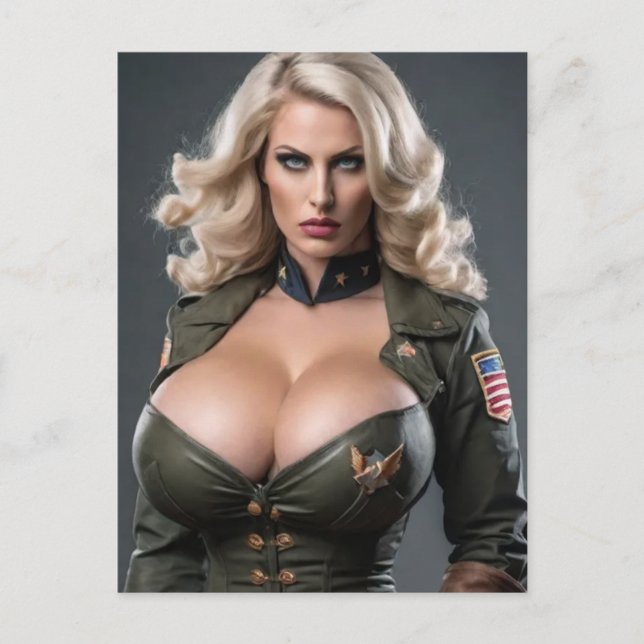 Defending the Fatherland Postcard (Front)