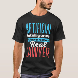 Defending the Work of a Lawyer AI T-Shirt