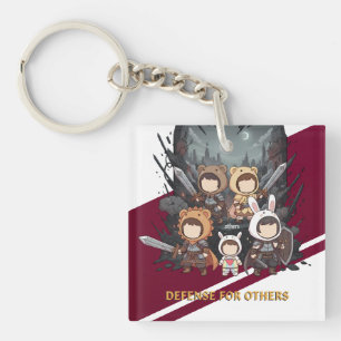 Defense for Others - Little Guardians Key Ring