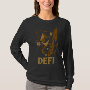 DeFi Ethereum Rock Climber Crypto Trailblazers  T-Shirt